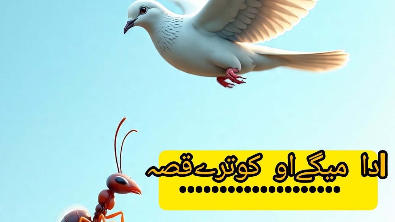 The ANT & Dove|دا میگےاو کوترےقصہ|#pashtostory #cartoon|#moralstories |#ai #facts |like ،subscribe