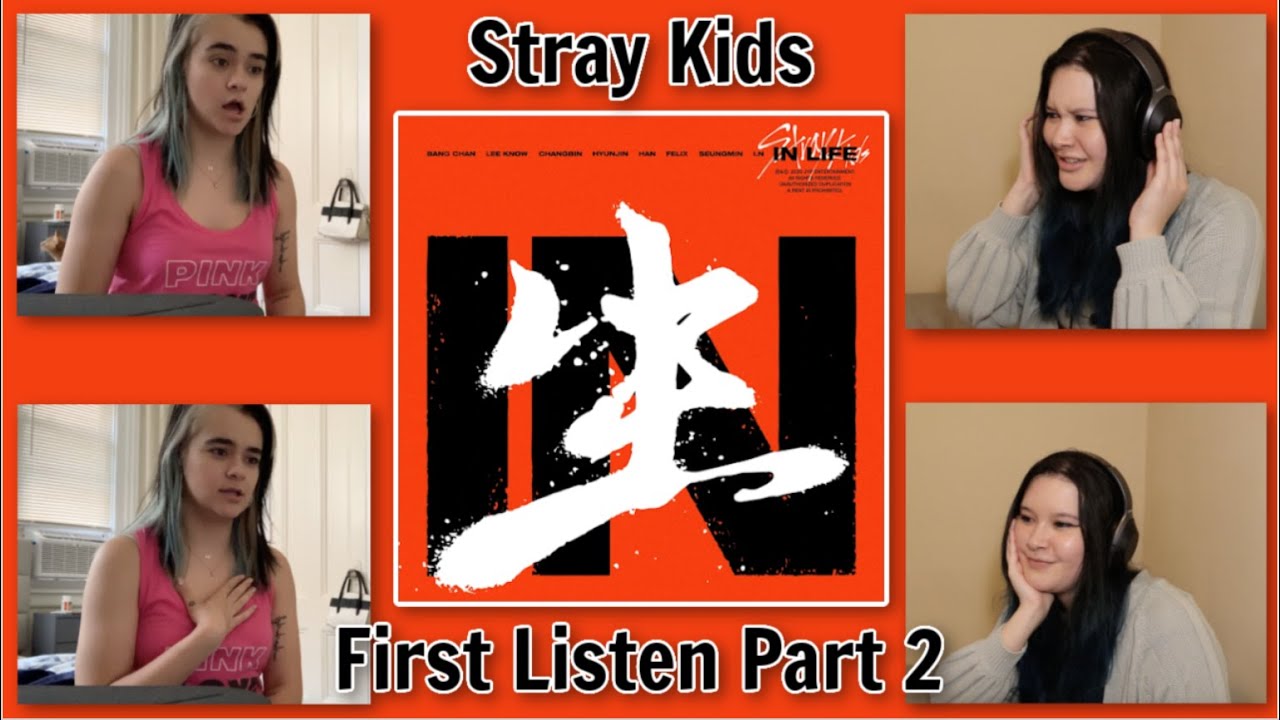 Stray Kids 'IN LIFE' Album First Listen (ft. cats) (Part 2)