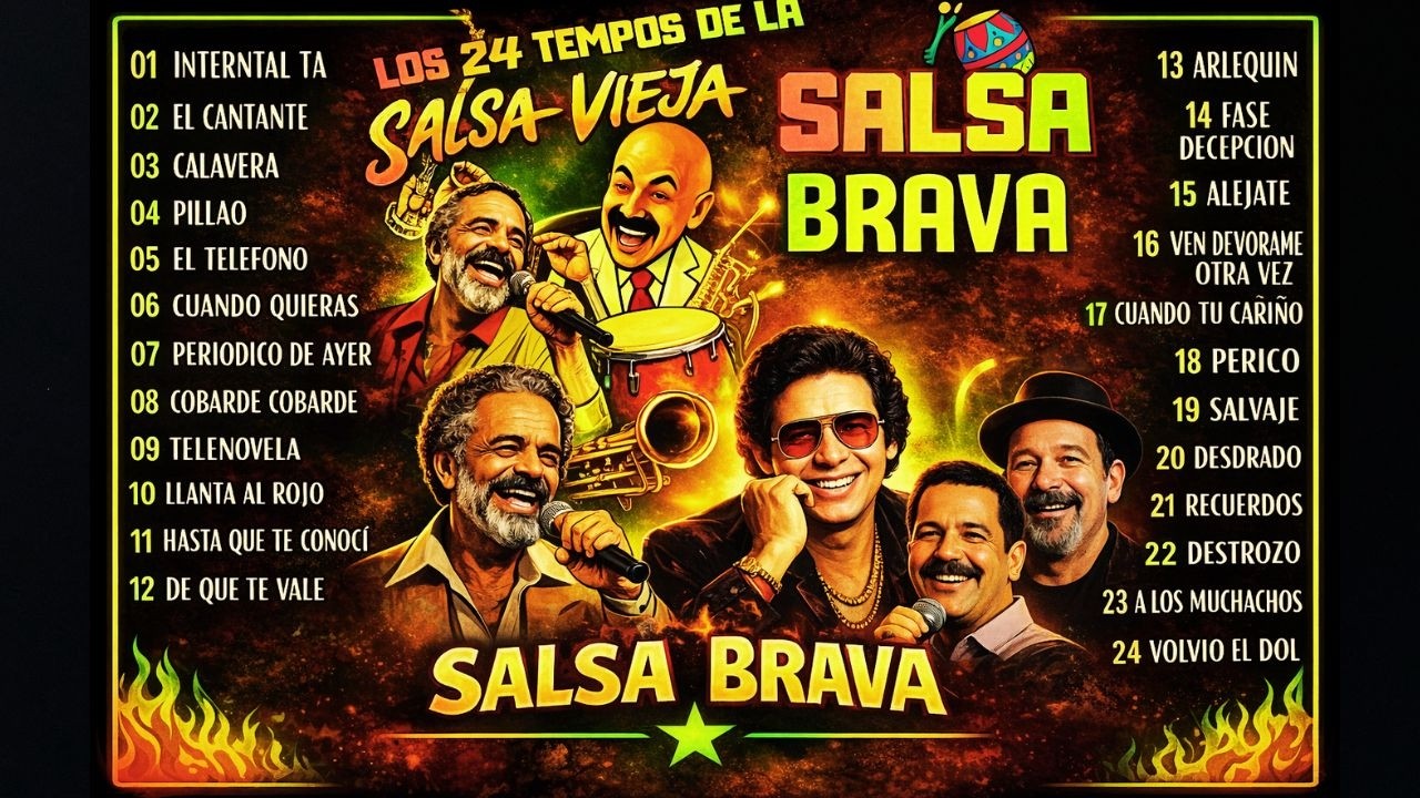 Salsa Vieja Mix✨H&eacute;ctor Lavoe, Rub&eacute;n Blades, Eddie Santiago, Maelo Ruiz 👑 Salsa Romantica Para Bailar