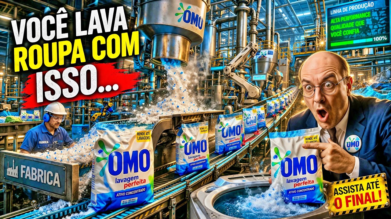 COMO &Eacute; FEITO O SAB&Atilde;O EM P&Oacute; NO PROCESSO INDUSTRIAL