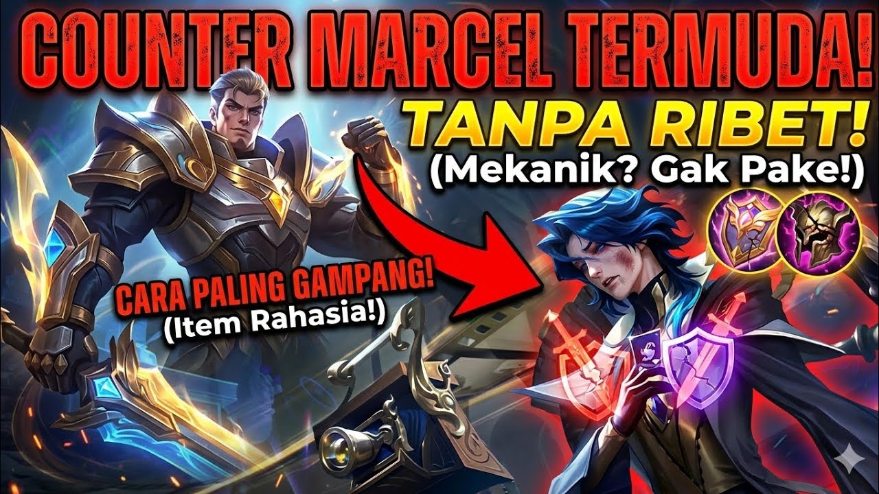 COUNTER MARCEL TERMUDAH TANPA RIBET!!! CARA COUNTER MARCEL PALING GAMPANG 