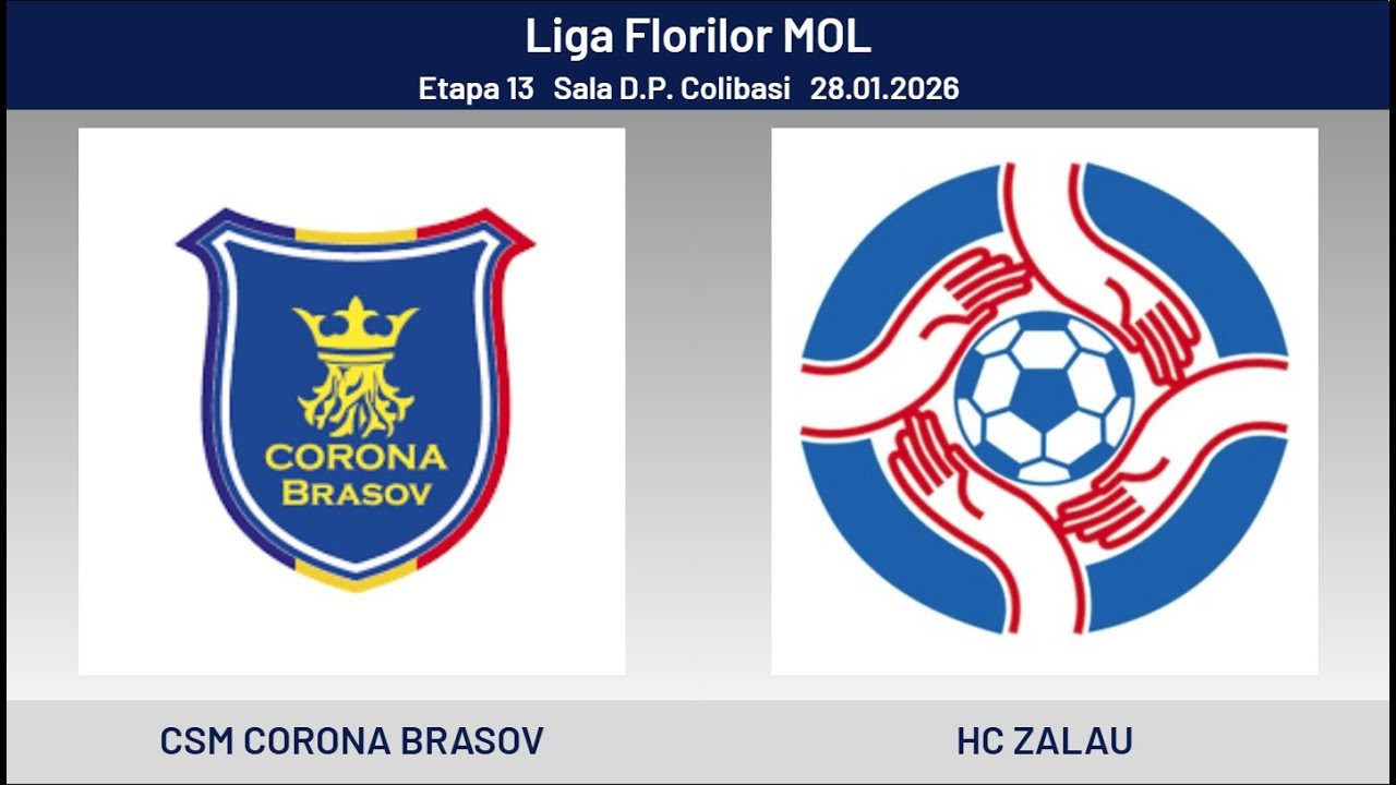 CSM CORONA BRASOV 30-26 HC ZALAU, 28 Ianuarie 2026