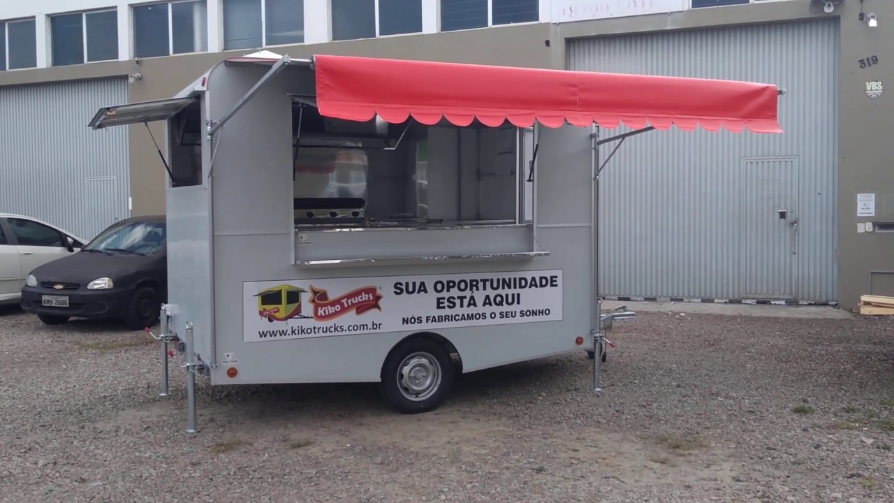 Trailer para Hot Dog - Hamburgúer e Lanches! Cod 123 Kiko Trucks - contato na descrição