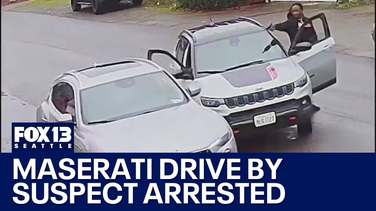 SWAT arrests suspect in Maserati drive-by shooting | FOX 13 Seattle