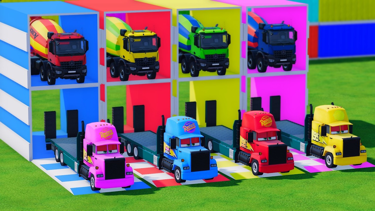 TRANSPORTING BUS, POLICE CARS, DUMP TRUCK, BOX TRUCK, FIRE TRUCK WITH SCANIA TRUCK  - FS22 #39