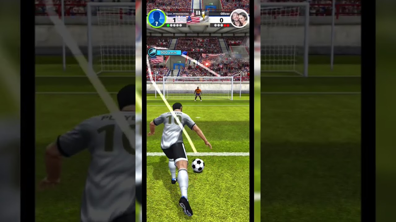 football strike&trade;- free kick #169 😱😳😲💯 KING 👑