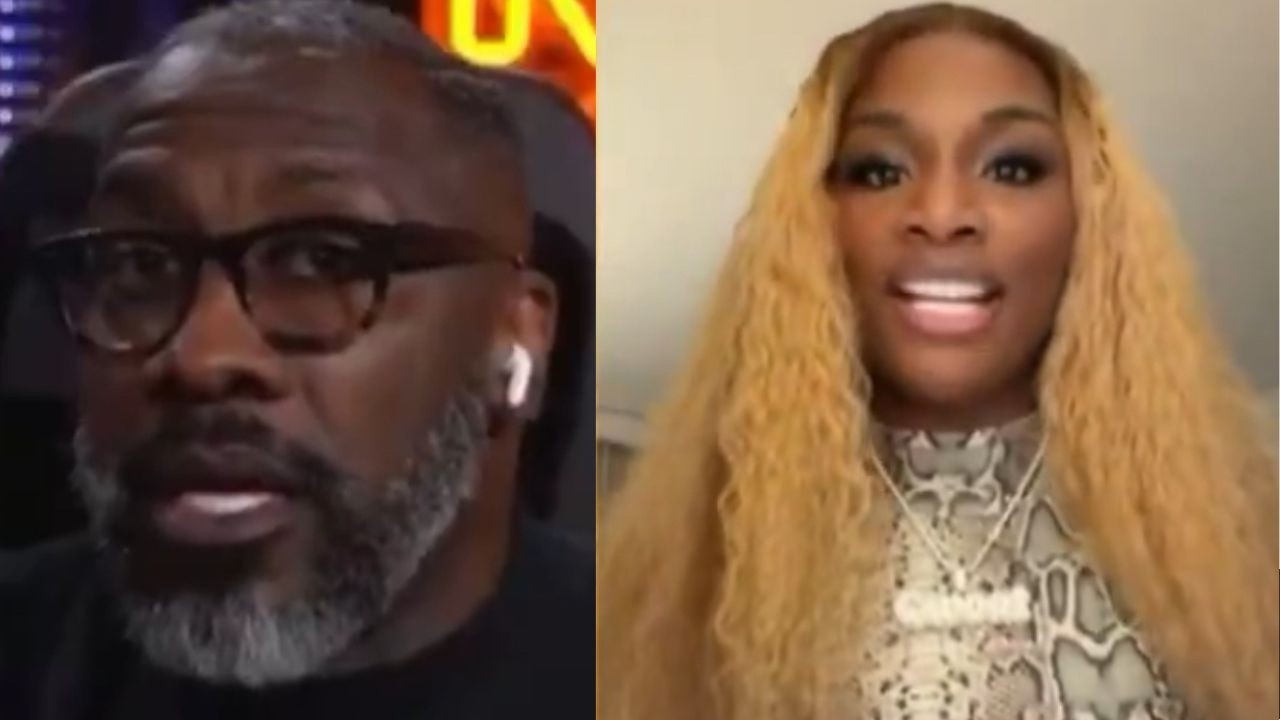 CLARESSA SHIELDS AND SHANNON SHARPE GET INTO HEATED ARGUMENT OVER HER BOXING AGAINST MEN
