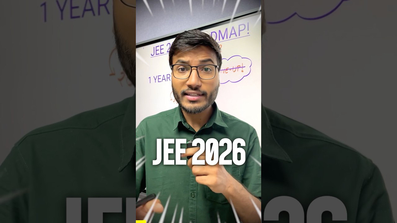 ❌11 WASTED?! - JEE 2026 Complete Roadmap!🤯 #jee #motivation
