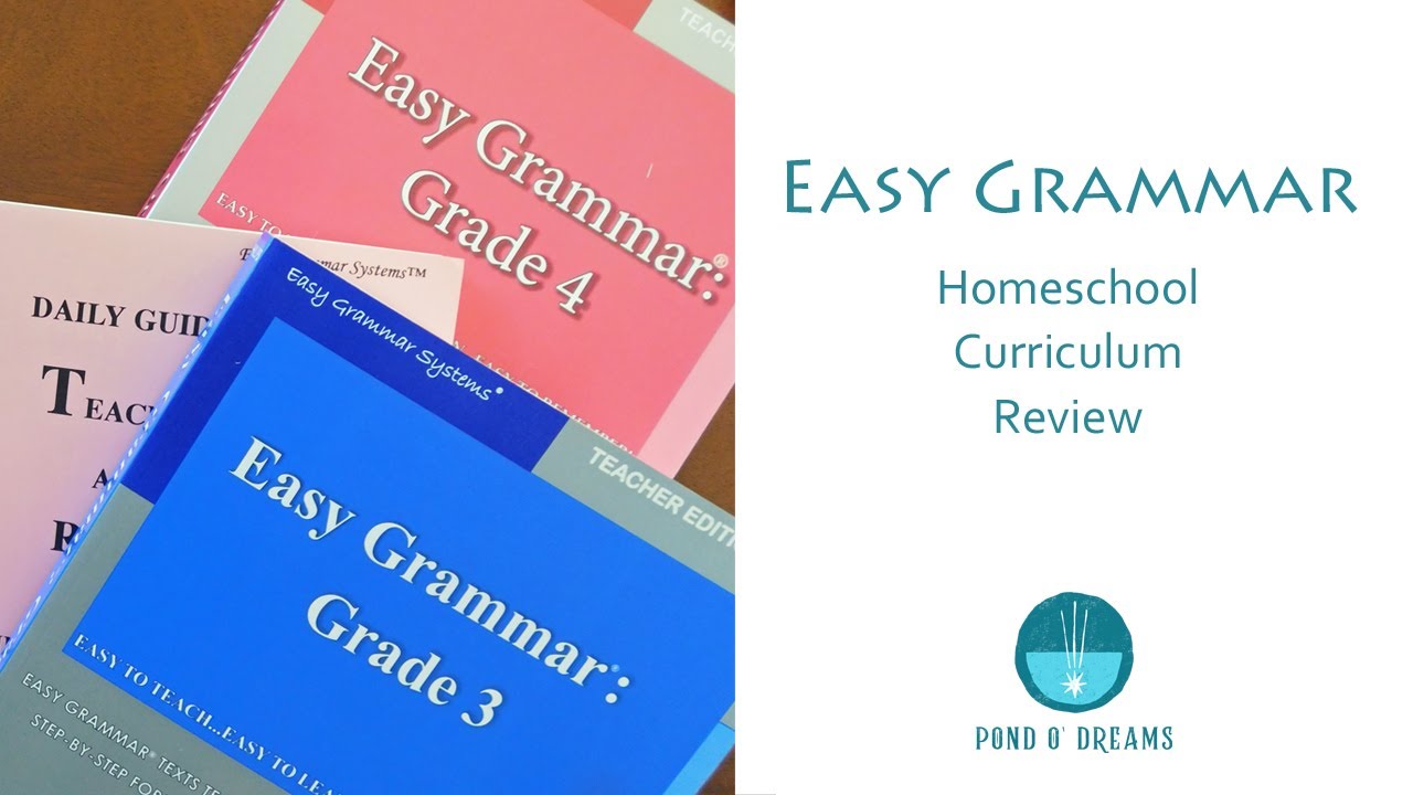 Easy Grammar Homeschool Curriculum Review