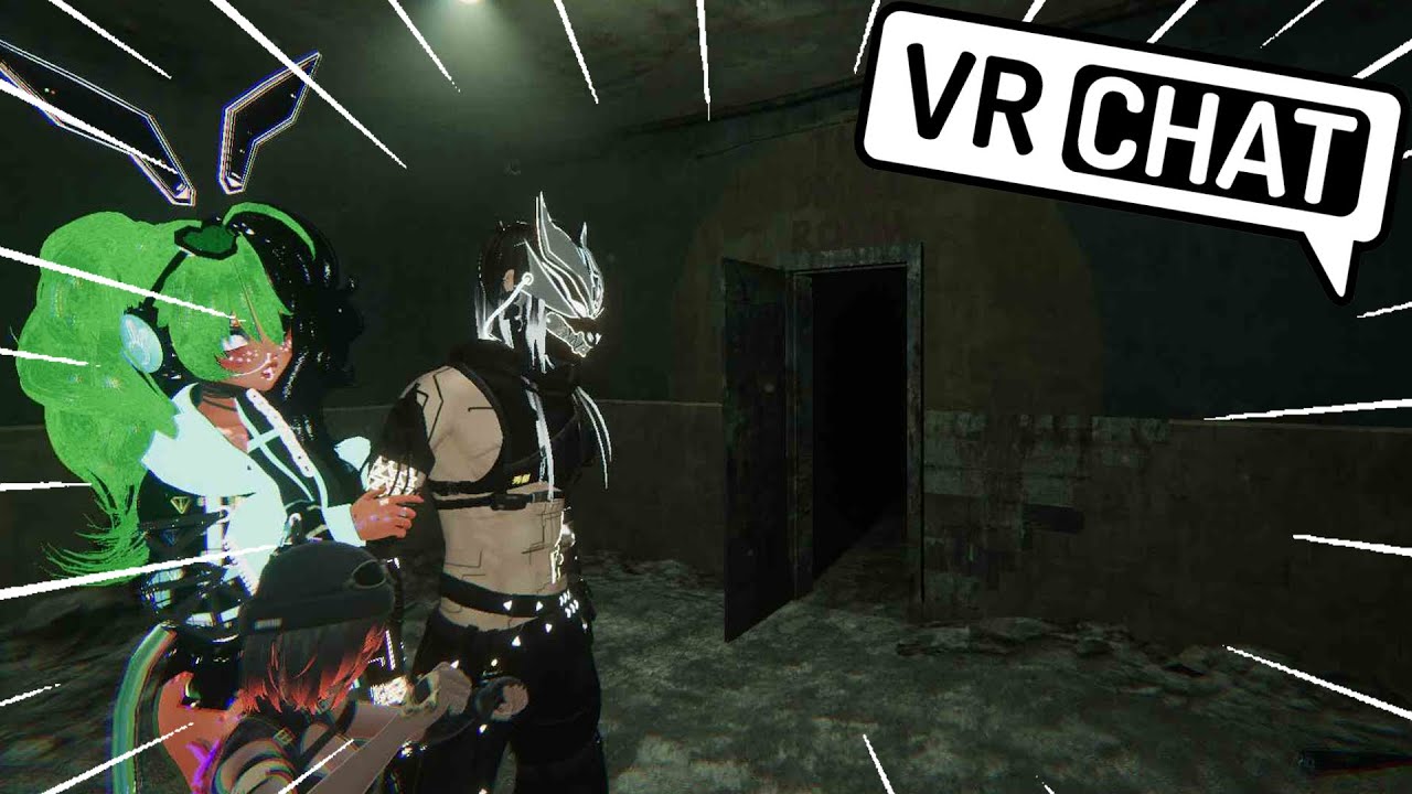 Cyberpunkers on a journey to the Smile Room! (VRChat Horror)