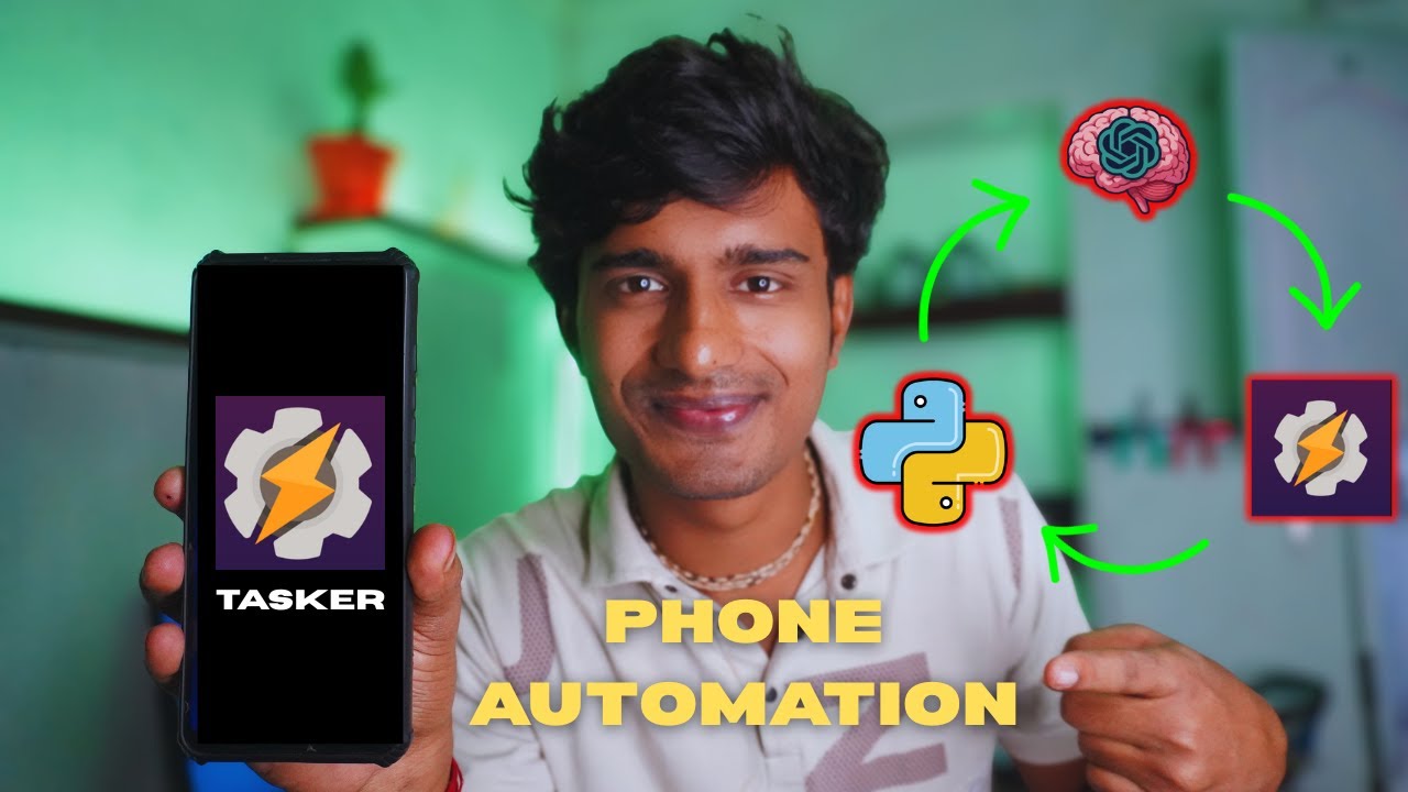 How To Use Tasker 2025 || Automate Phone Using Python & AI Assistant