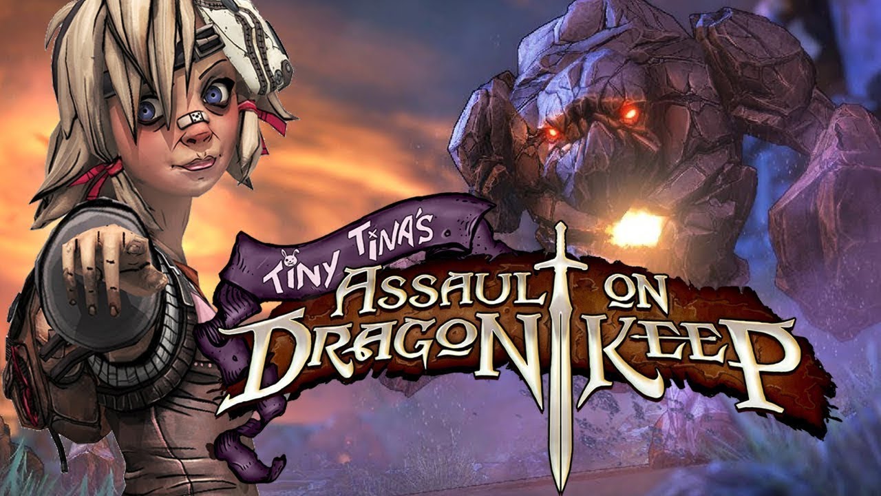 BORDERLANDS 2: Tiny Tina's Assault on Dragon Keep All Cutscenes (Game Movie) 1080p 60FPS