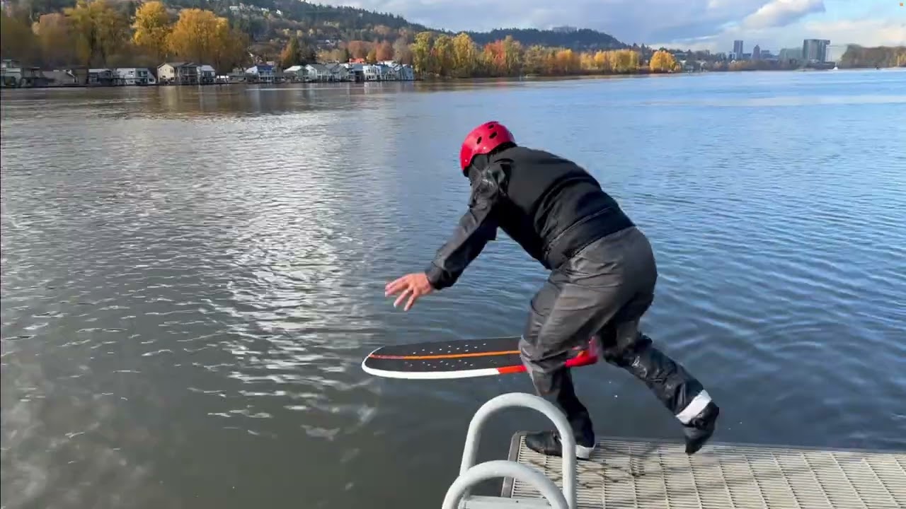 Dock Start Foil Pumping