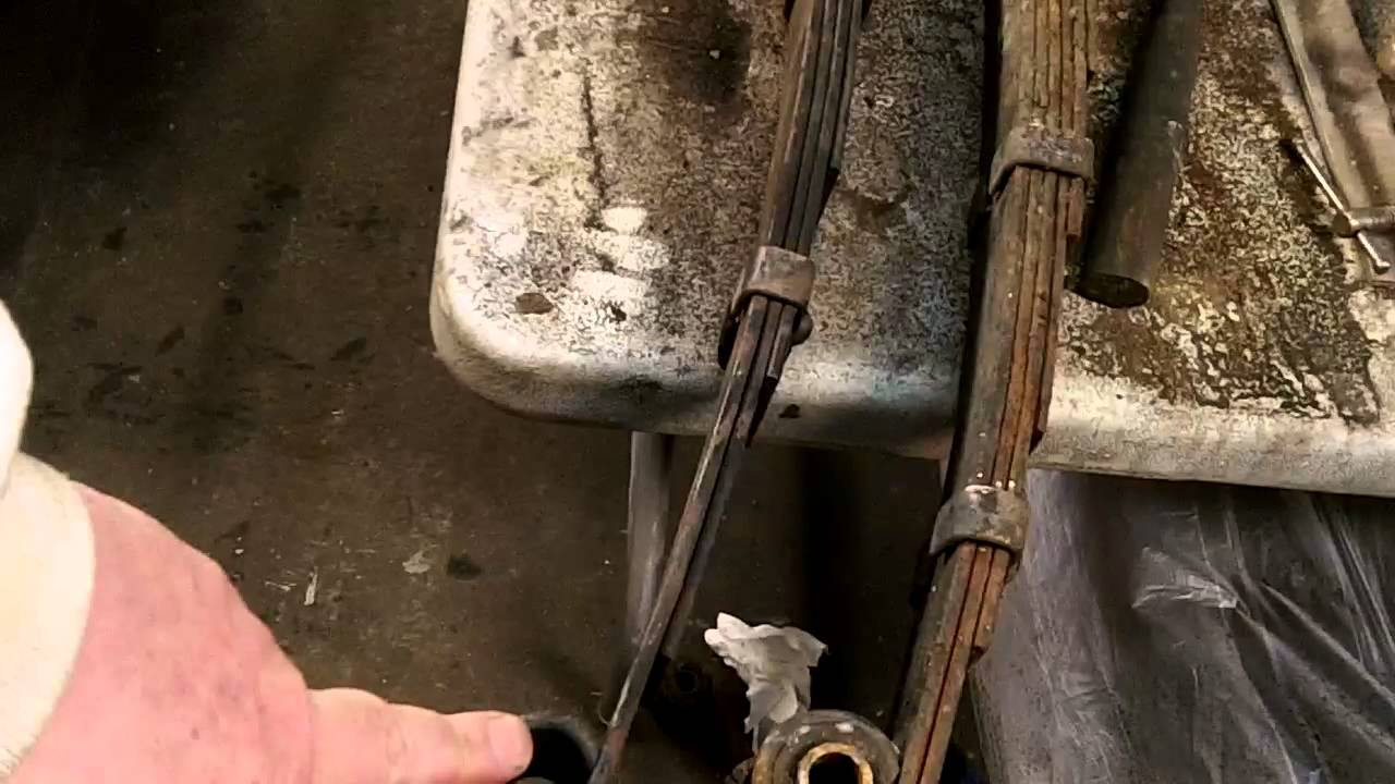 1959 Triumph TR3A Restoration, Rear Axle/Suspension Part 1