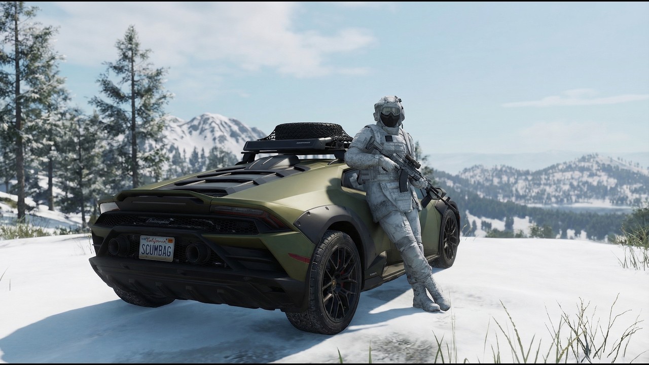 SCUM - Mountain Top Base Raid Montage