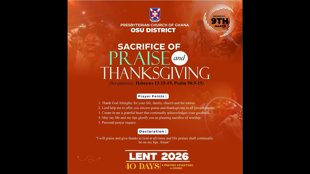 LENT 2026 || DAY 16 || 09/03/2026