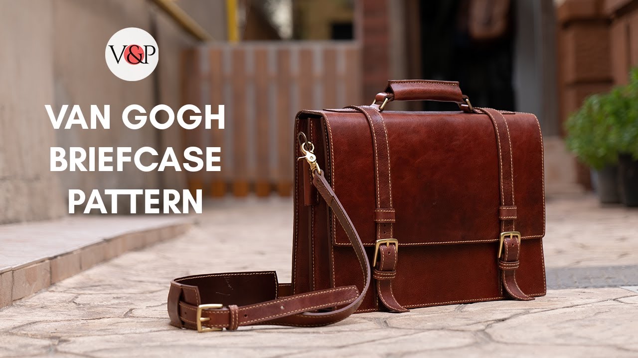 How to Make Van Gogh Briefcase  (Link to Pattern in Description)