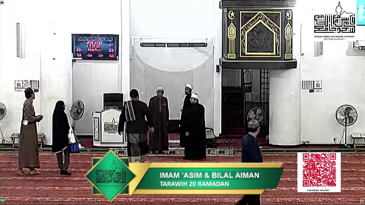 SOLAT ISYAK, SUNAT TARAWIH & WITIR