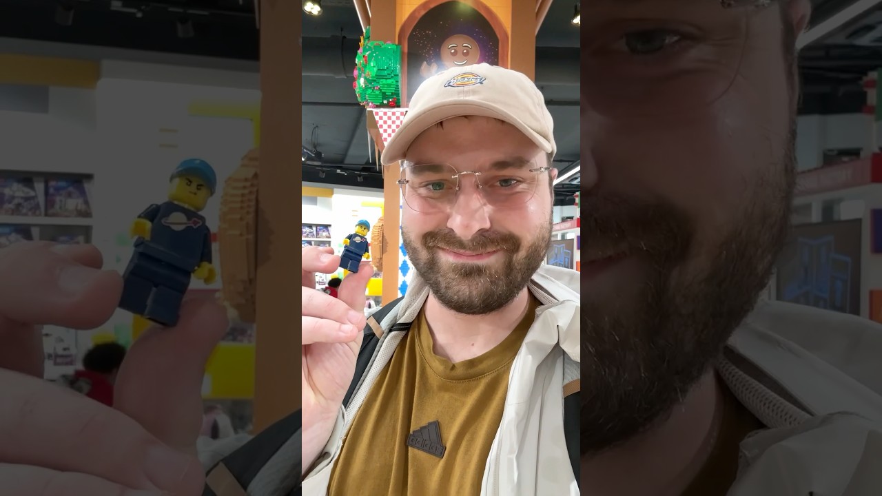 Eigene Legofigur in den Legostore schmuggeln! 👀😂