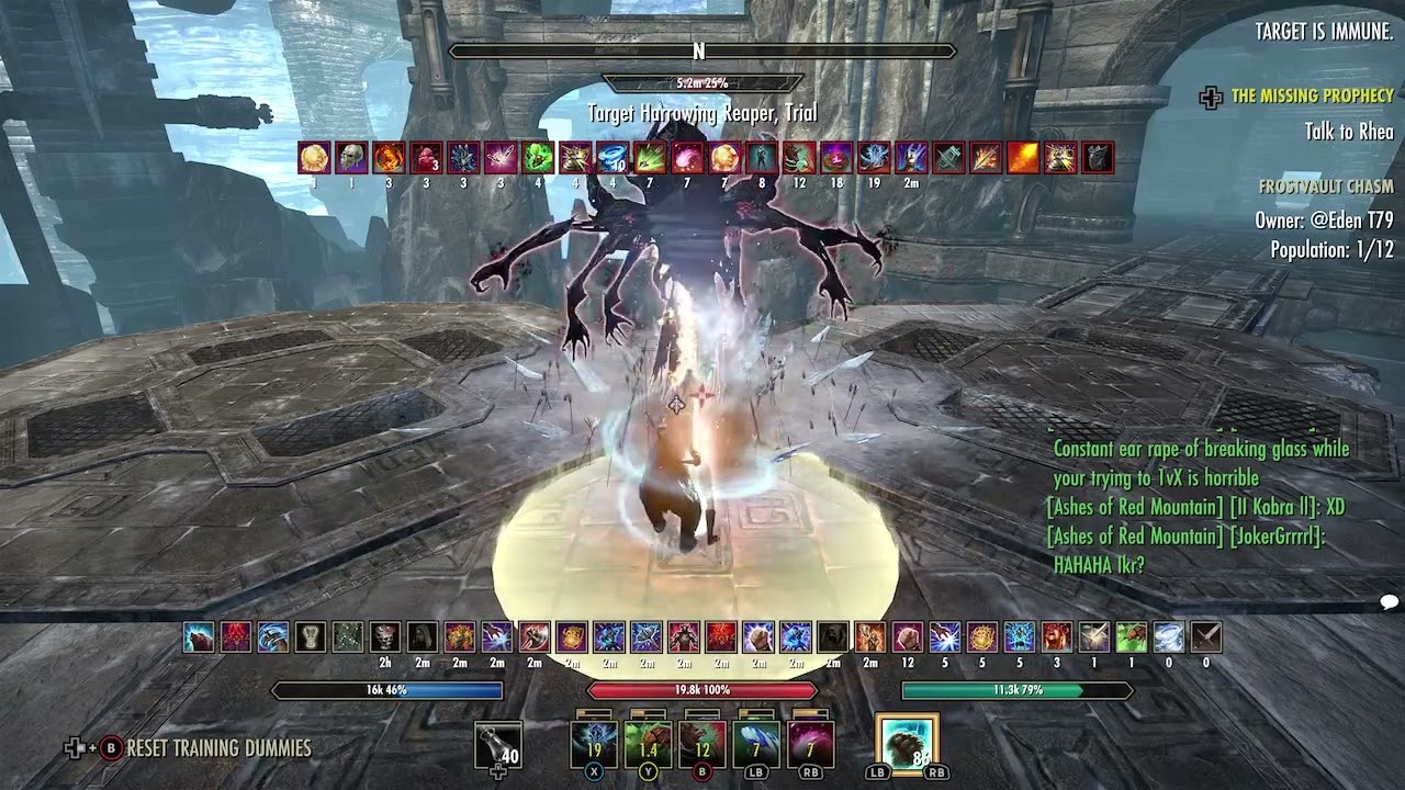 ESO Magicka Warden, Bow Backbar- 131.8k Parse, U41
