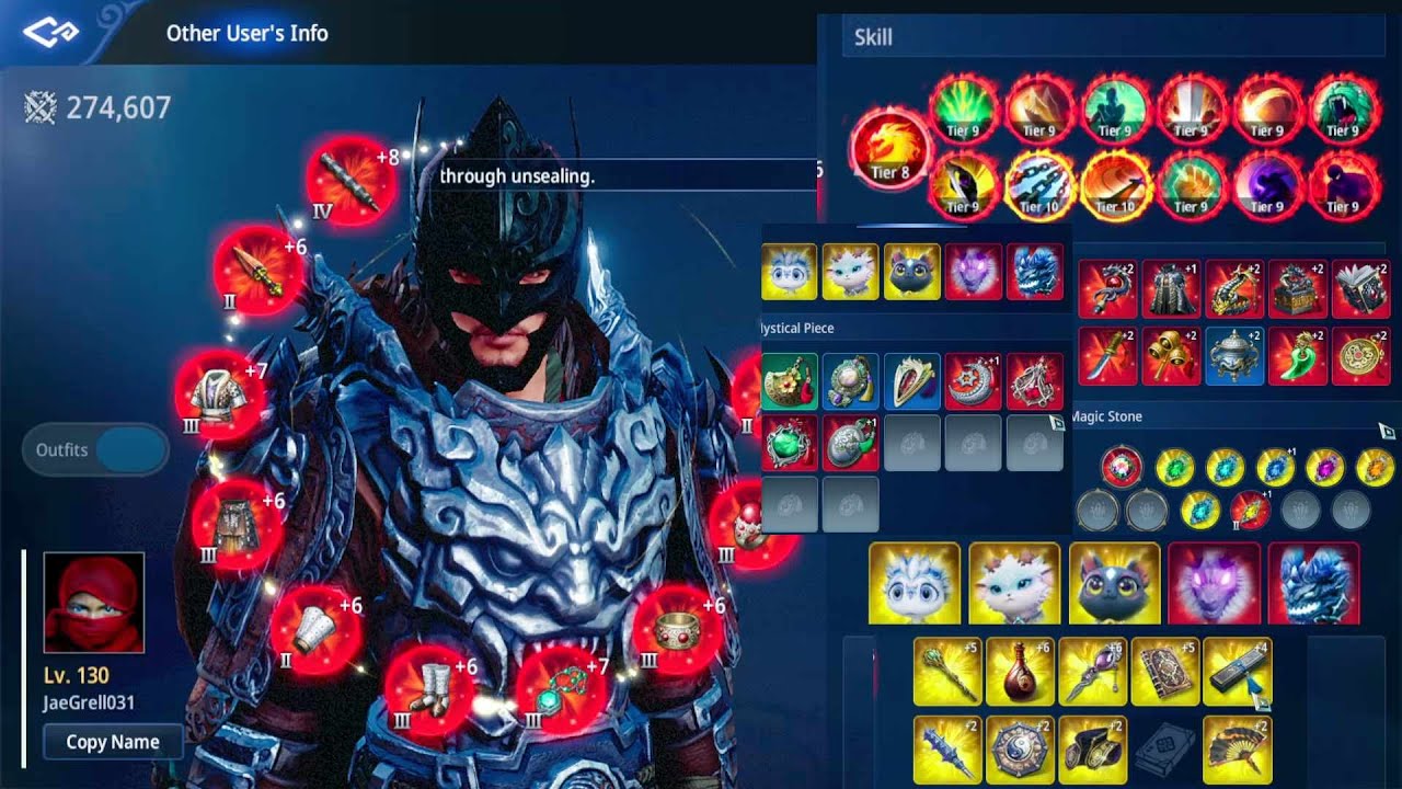 Mir4 Level 110 LANCER versus Level 130 WARRIOR (KD SUCC vs. KD SUCC)