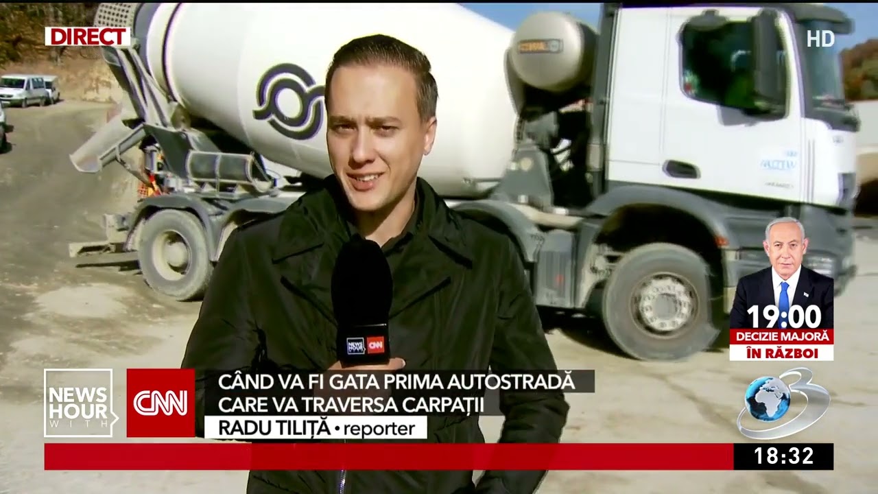 Primul tunel de autostradă construit prin Munţii Carpaţi | Tronsonul Tigveni - Curtea de Argeş