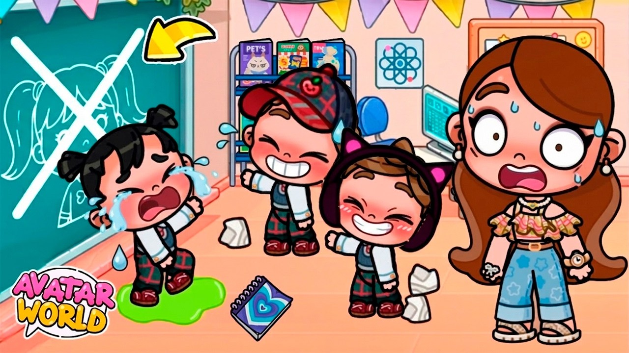 Mi día en la escuela *Sale Mal* 🤯 en Avatar World