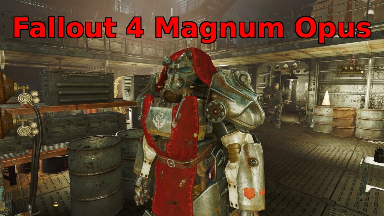 Fallout 4 Exploring Magnum Opus!!