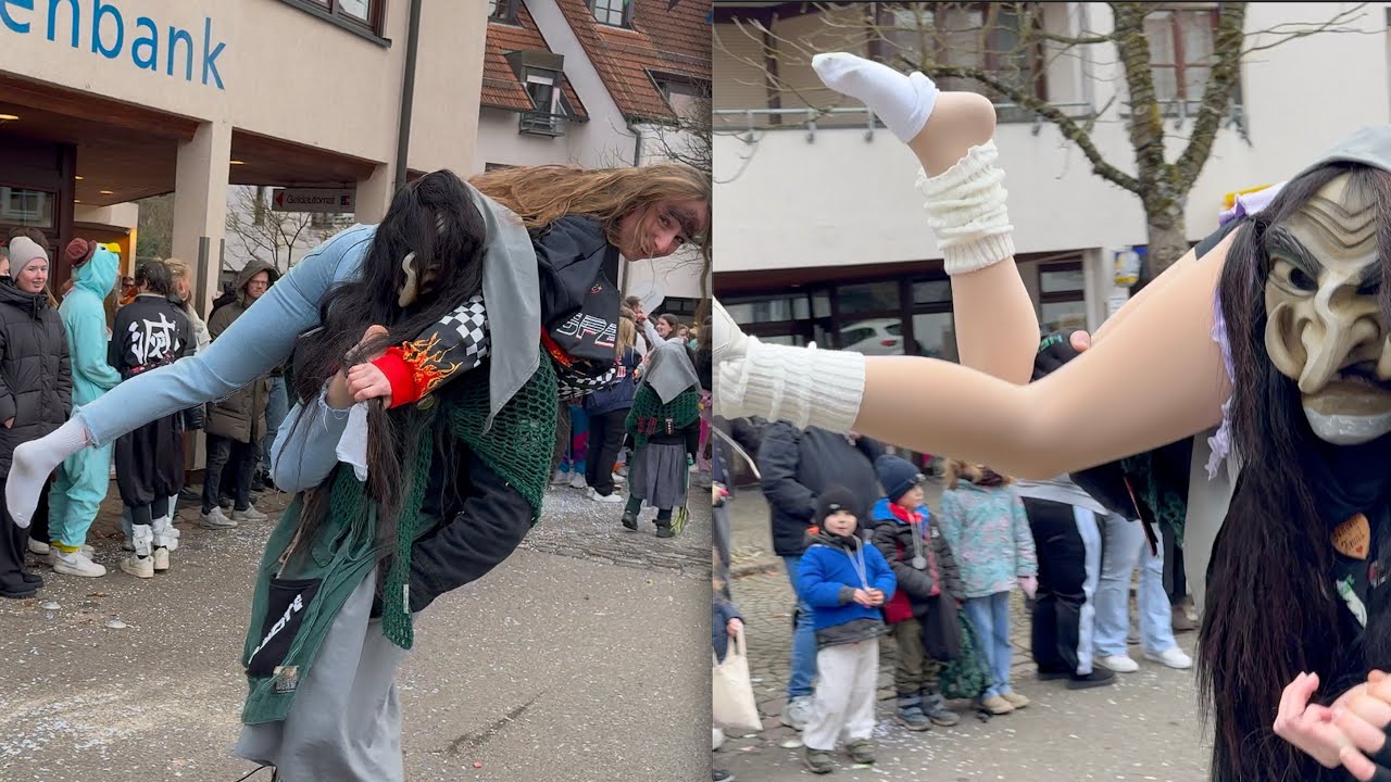 🎊Fasnet-Spaß🤩 in Rechberghausen 2025 mit den Wetzstoihexa Spiegelberg🔥+ 🐮ES- Spätzlesfresser(2/2)