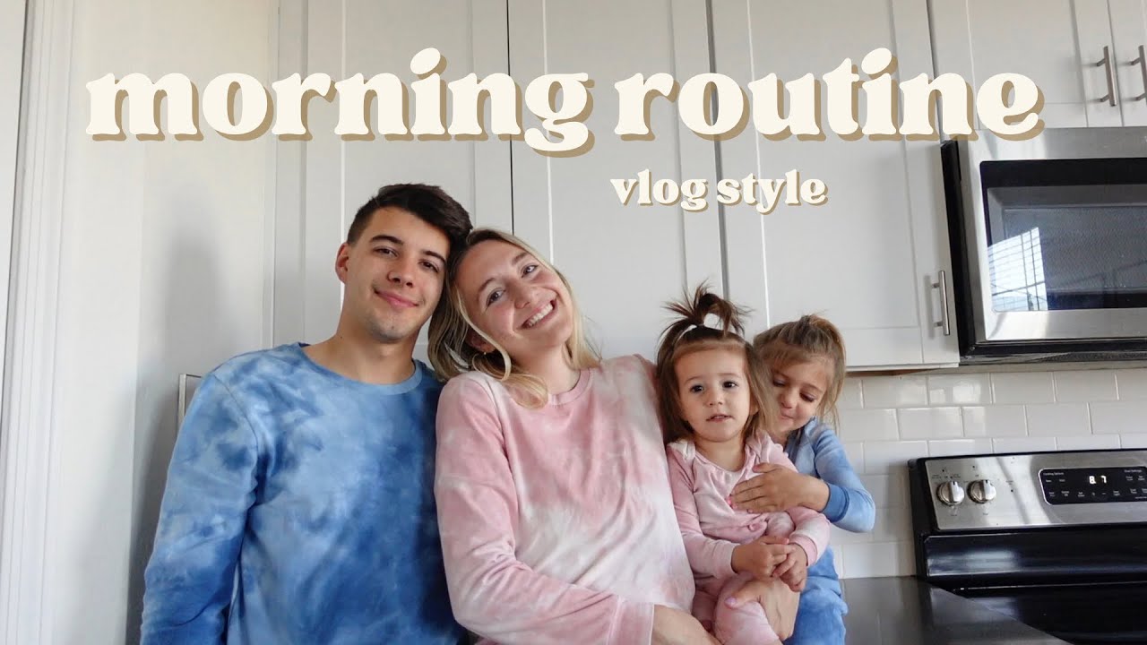 Realistic Morning Routine with a toddler and baby!
