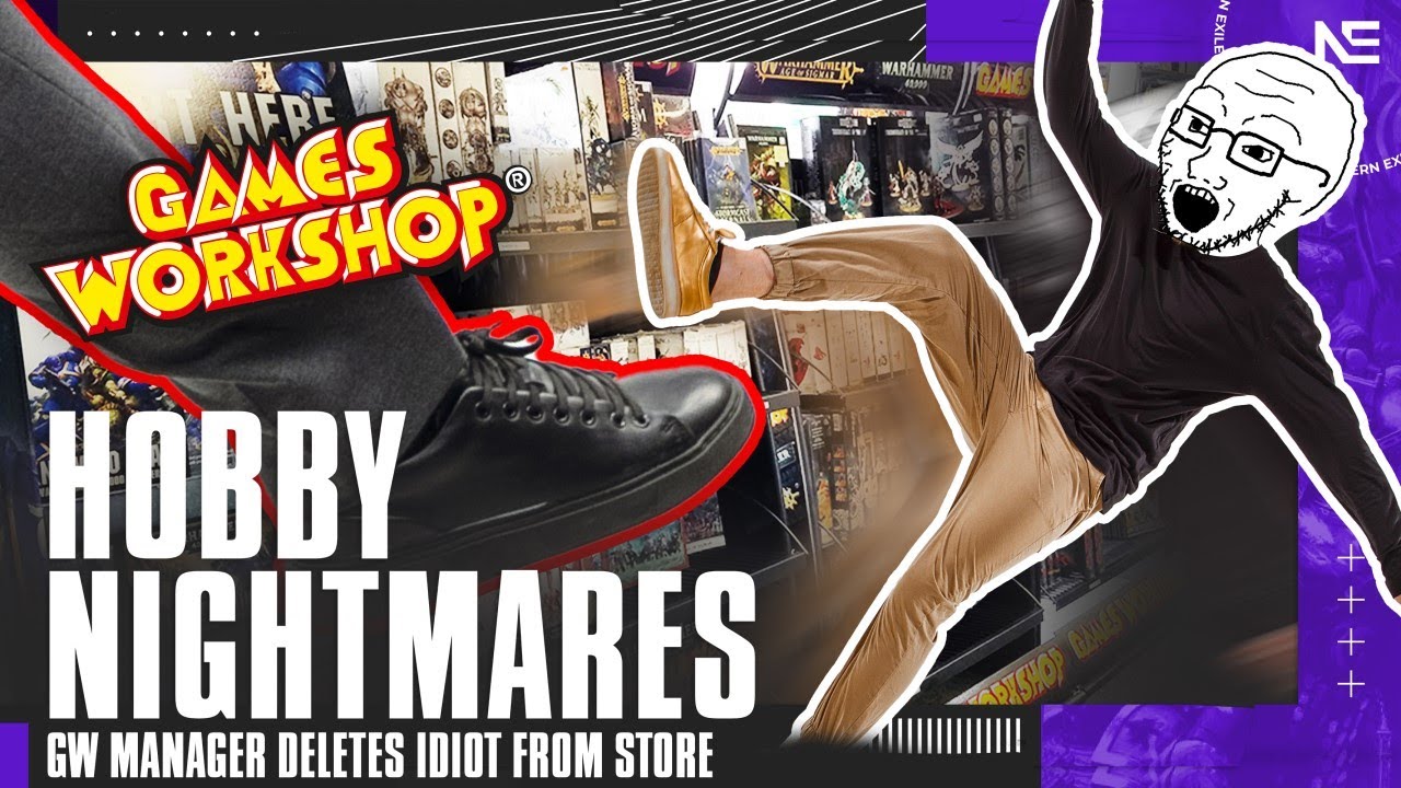 Games Workshop Manager DELETES HORRID Hobbyist from Store! Hobby Kindness Goes a LONG Way!