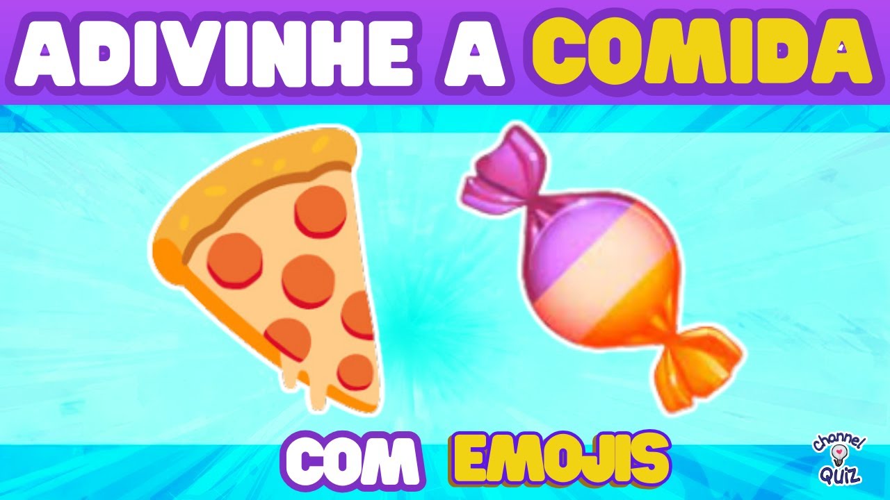 🍔🍹ADIVINHE A COMIDA OU BEBIDA PELOS EMOJIS #channelquiz