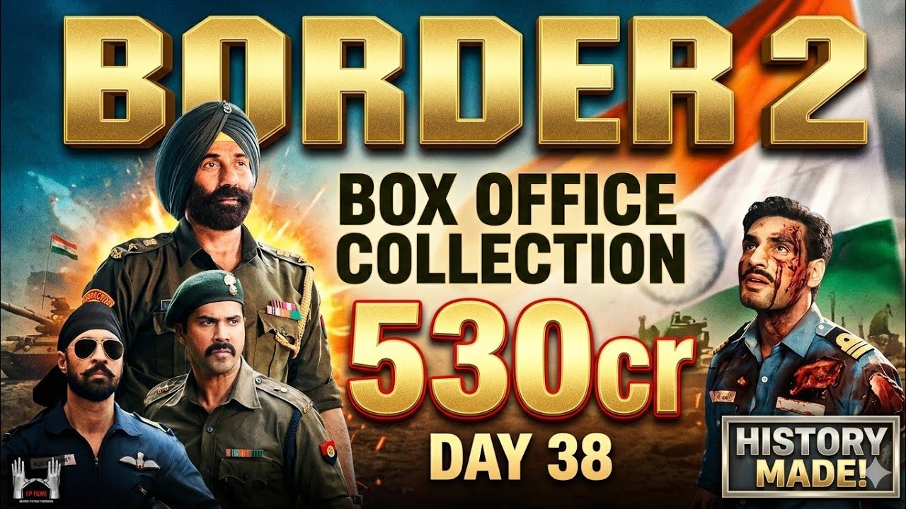Border 2 Box Office Collection Day 38: Steady Hold in Week 6! 🇮🇳 #border2 