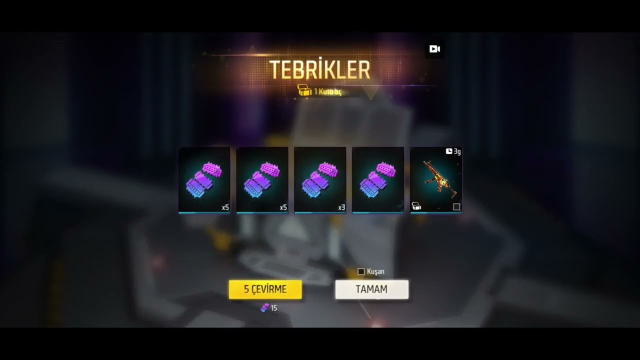 Rampage i zorda olsa aldik böyle kazık olmaz.@GarenaFreeFireGlobal #freefire #elmasharcama 