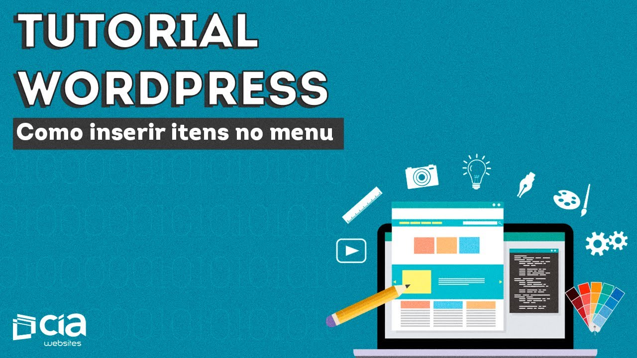 Wordpress: Como inserir itens no menu