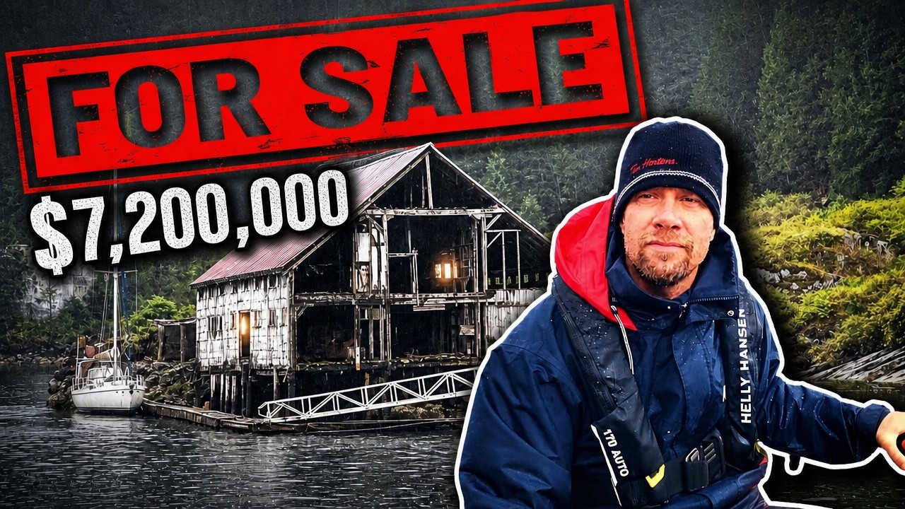 24 Hours at a PRIVATELY OWNED GHOST TOWN that YOU Could BUY!