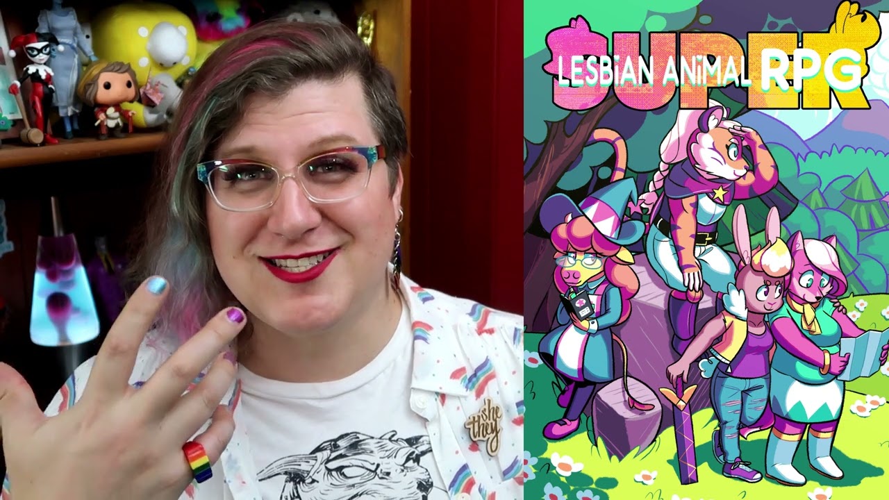 Super Lesbian Animal RPG - a rambling review