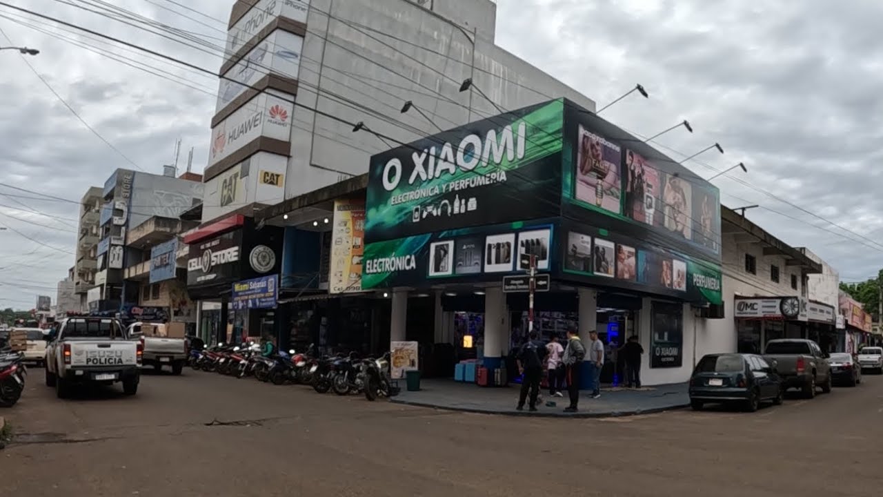 ENCARNACION PARAGUAI CENTRO DE COMPRAS NA FRONTEIRA COM A CIDADE DE POSADAS NA ARGENTINA 🇦🇷