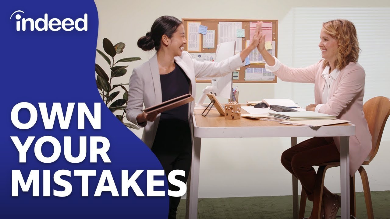 What To Do After Making a Mistake at Work | Indeed Career Tips