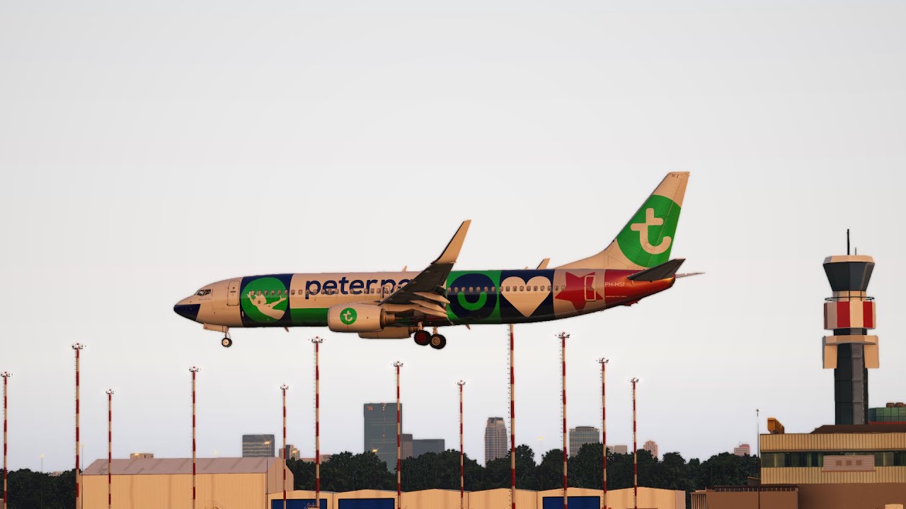 PILOT'S PERSPECTIVE | EHRD Summer evening landing runway 06 | VATSIM