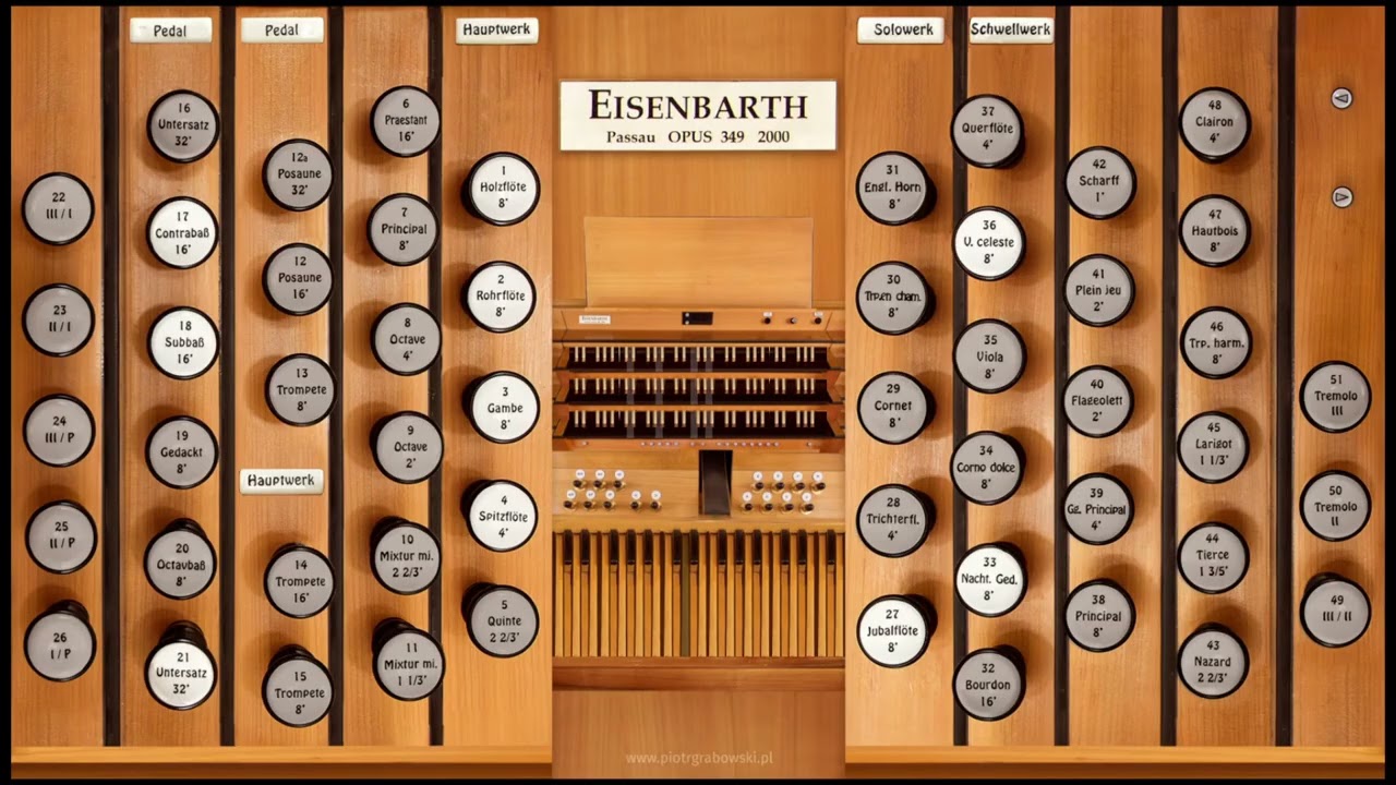 Thou Gracious God, Whose Mercy Lends (✞) - Friesach, GrandOrgue, VPO