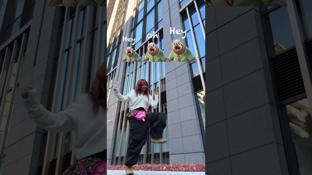 お気に入りのグッズ持って踊った🩷 #ズートピア2 #zootopia2 #zoo #dancechallenge #shorts #fyp #おすすめ #ダンス #trend #instagood
