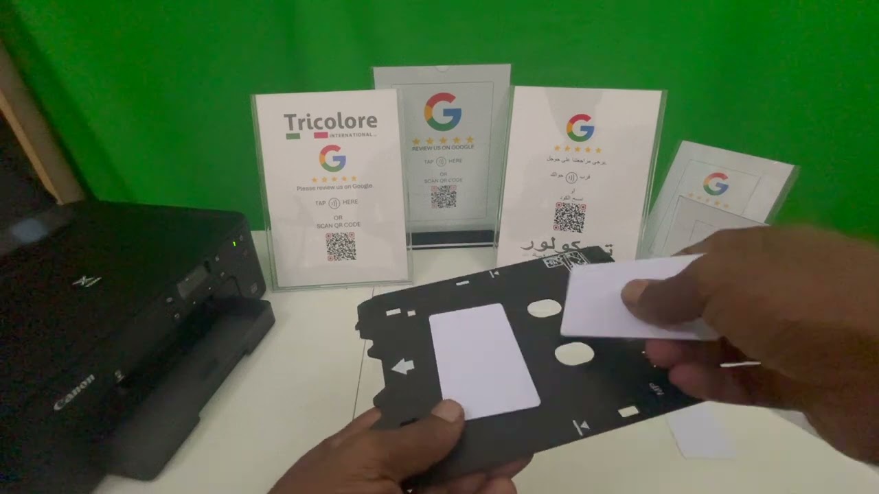 How to Print Double-Sided PVC Cards using Canon Pixma TS702a Guide