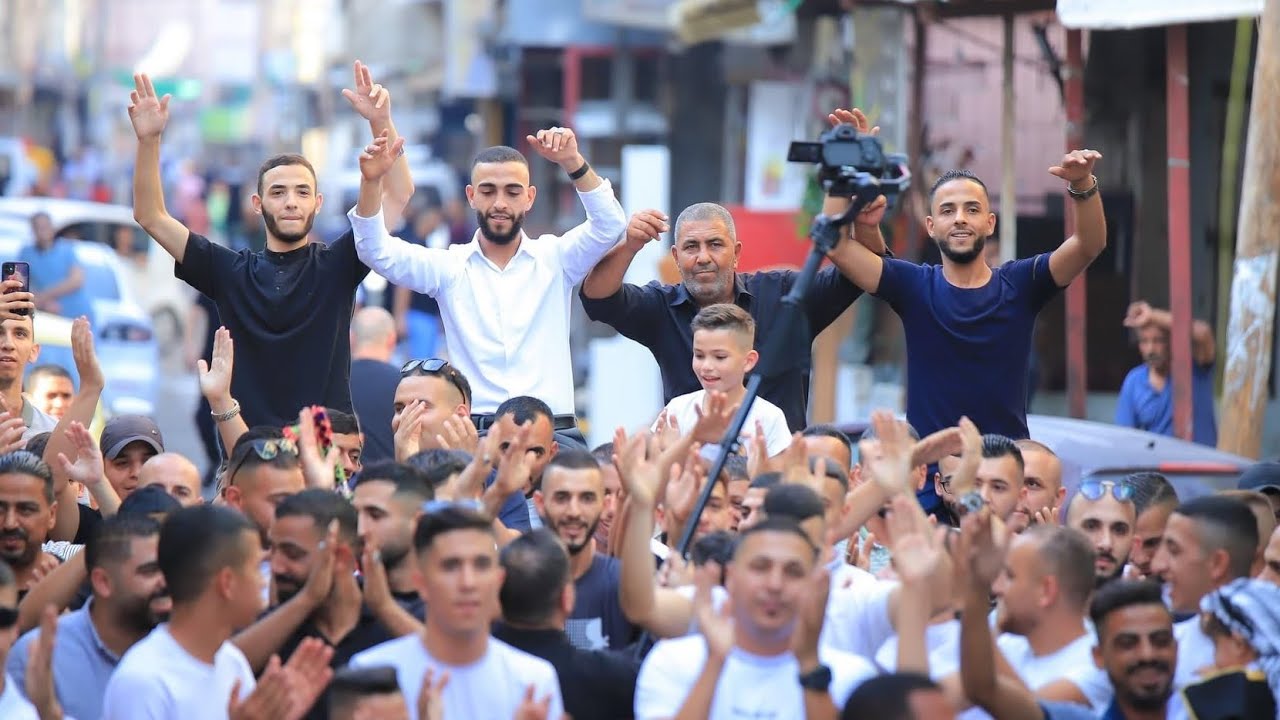 اقوى استقبال حرربي للفنان باسل جبارين زفة العريس يوسف مرشود