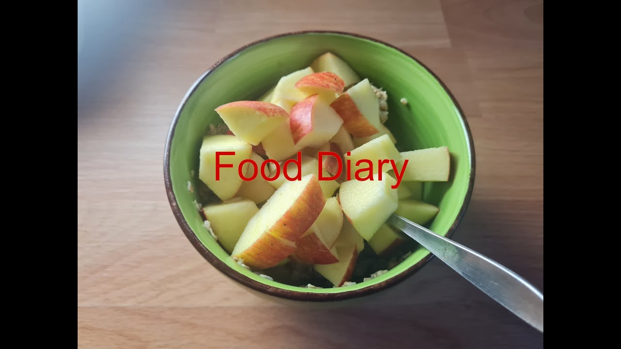 Food Diary/ Das koche und esse ich an einem Tag möglichst gesund