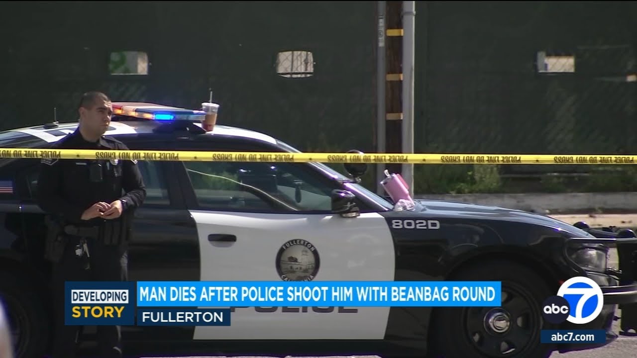 Man dies after encounter with police outside McDonald's in Fullerton