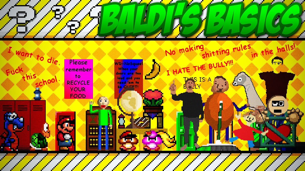 Baldi's Basics In Education & Learning! (SMBX 1.4.4)