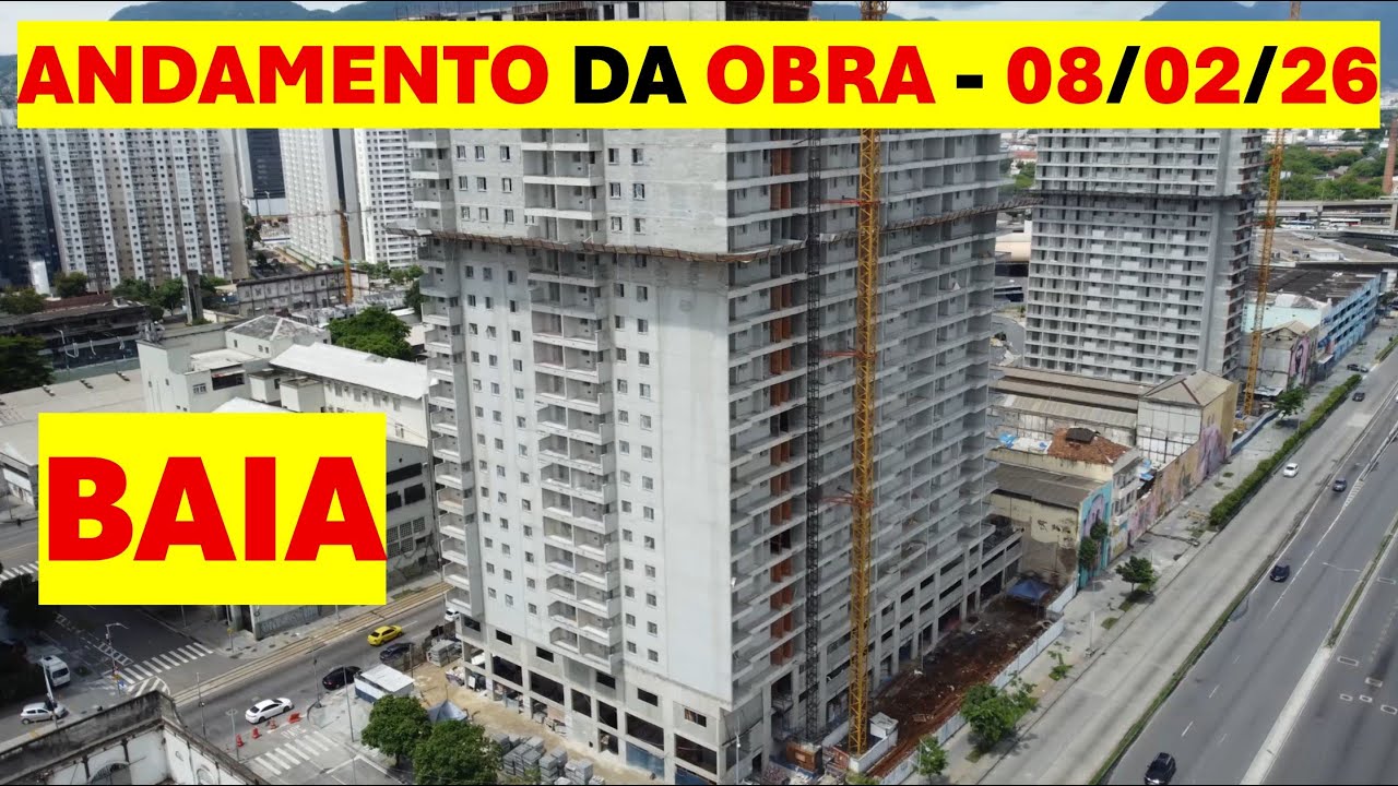 BAIA RESIDENCIAL - ANDAMENTO DA OBRA - 08/02/2026