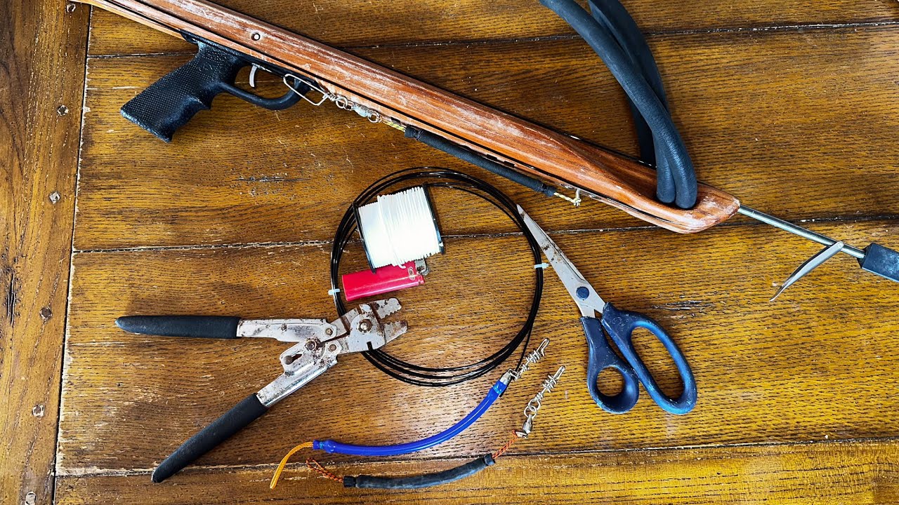 How To Rig A Speargun | No Reel - Reel - Breakaway