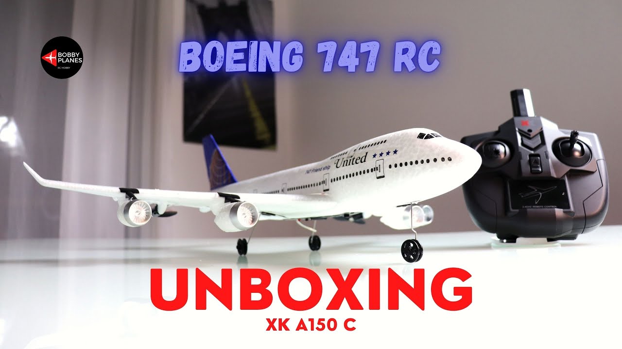 El peor avión de RC que he comprado | Boeing 747 (XK A150 C)